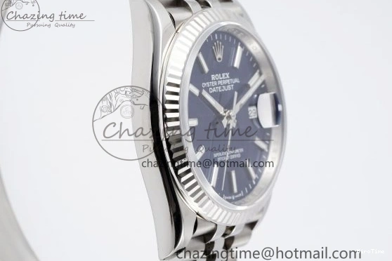MiroTime 0512 BestValue DateJust 36 SS 116234 VSF 1:1 Best Edition 904L Steel Blue Stick Dial on Jubilee Bracelet VS 2091
